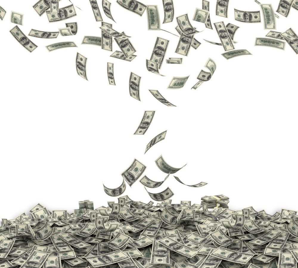 Деньги падают с неба