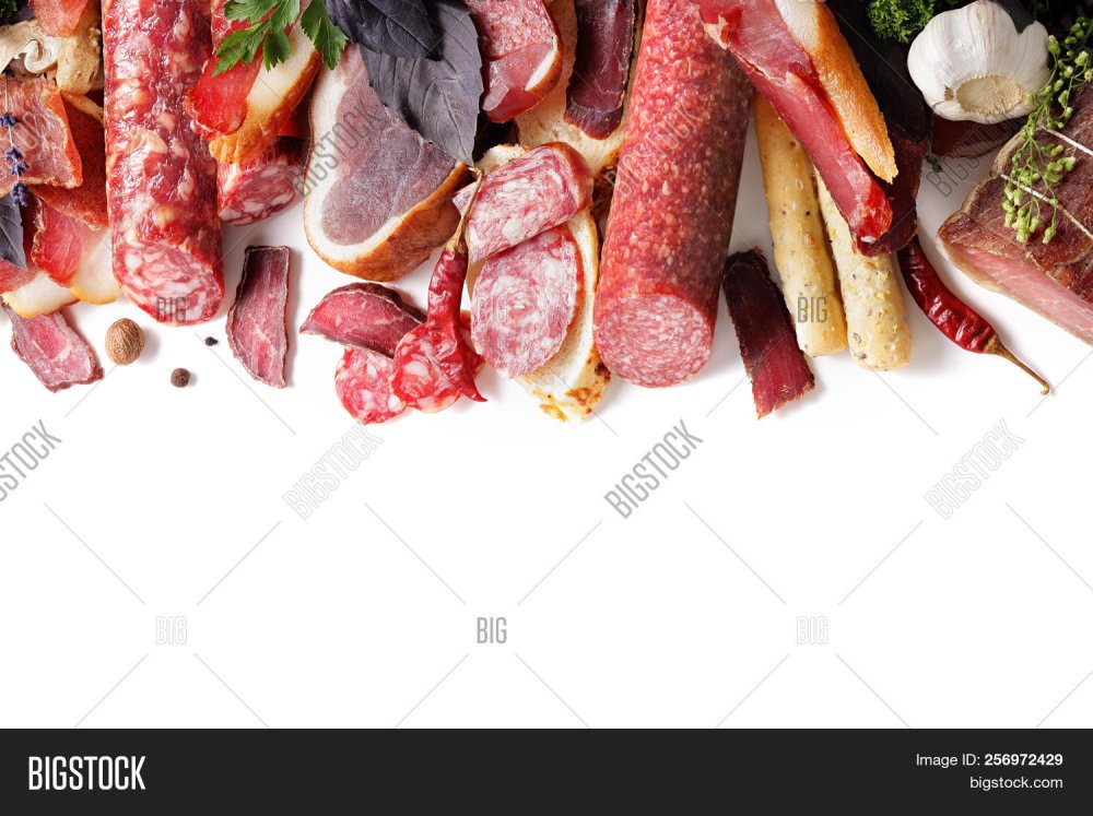 Рамка из колбасы