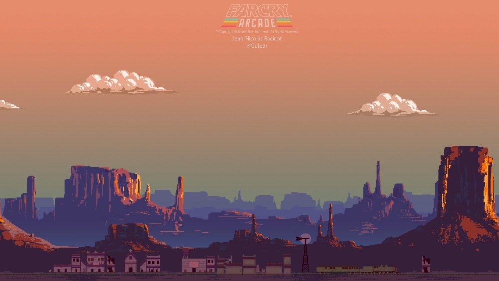 Пиксельные обои