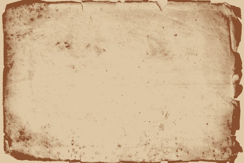 Рамка состаренная бумага