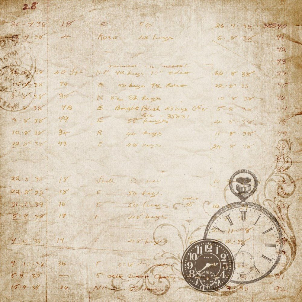 Старая бумага для скрапбукинга