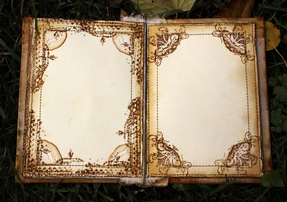 Фотоальбом в старинном стиле
