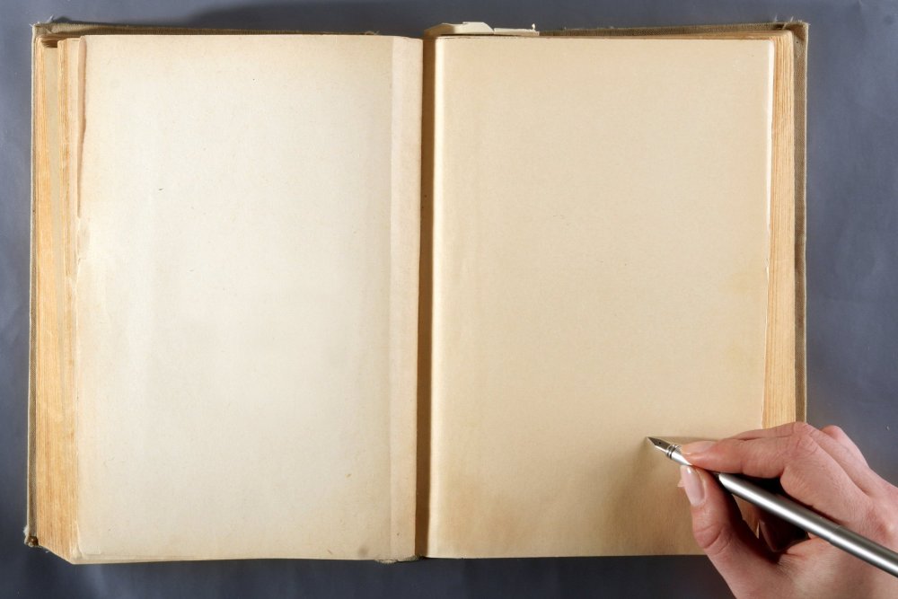 Книжка с пустыми страницами