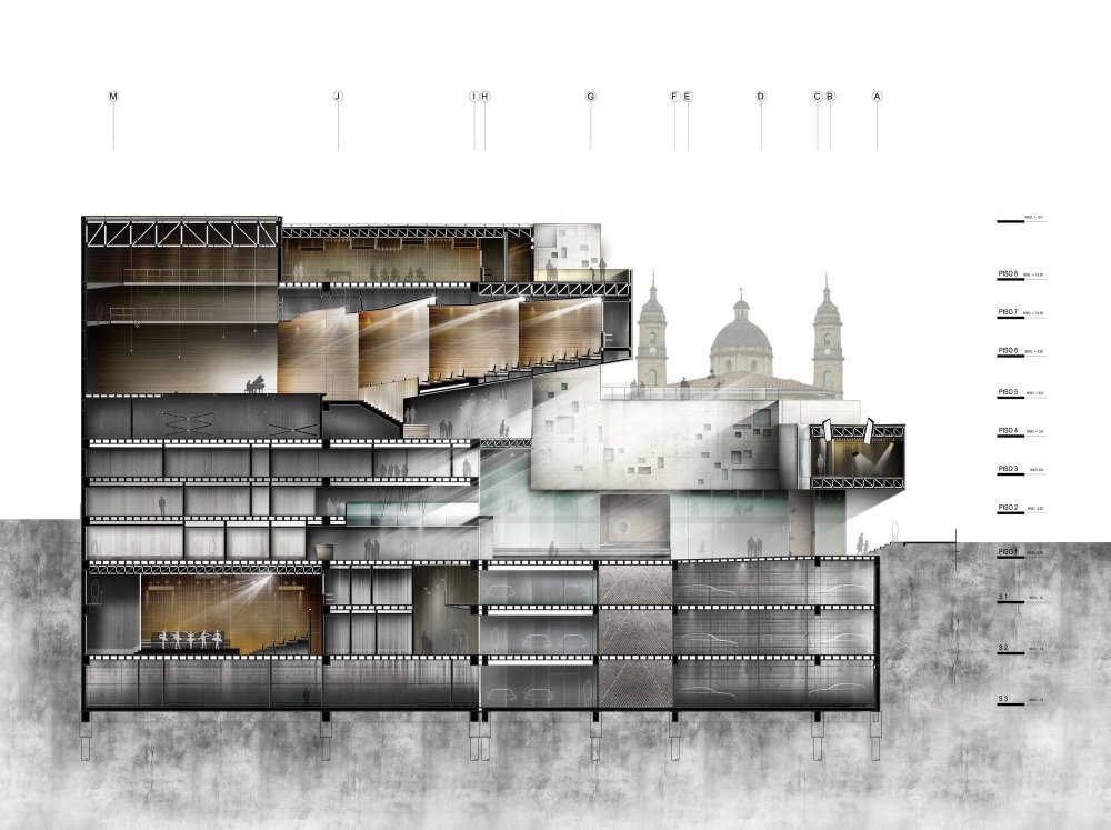 Фон для архитектурной подачи