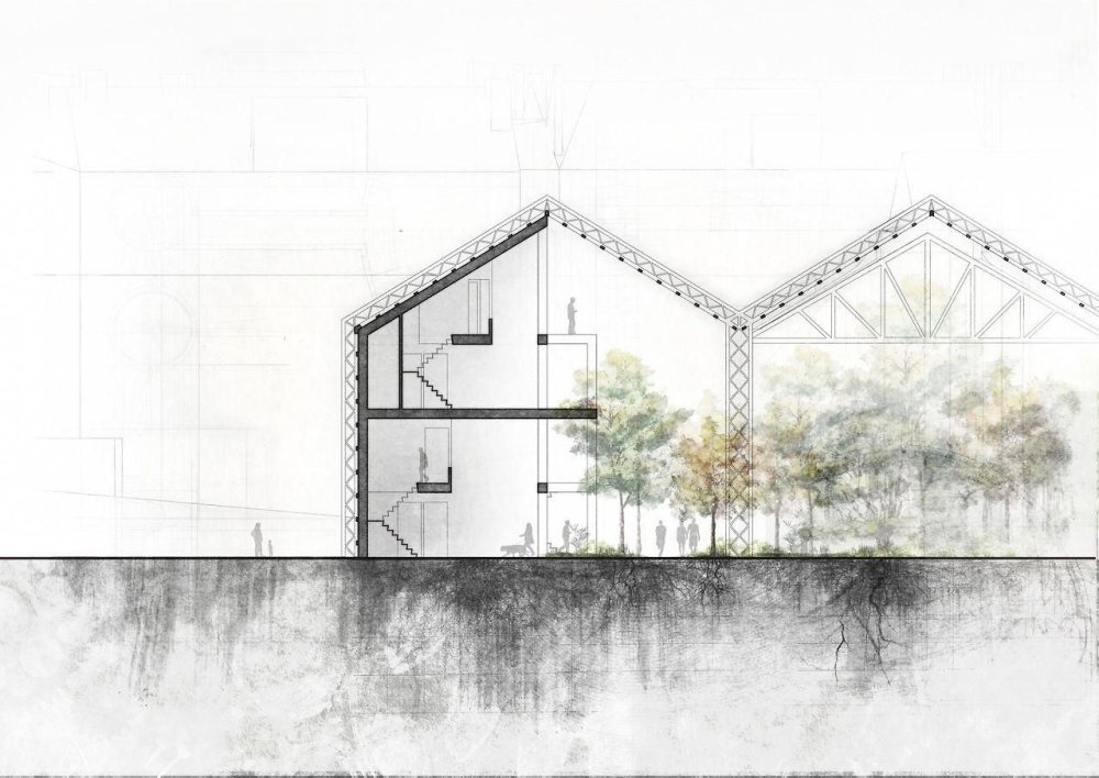 Человек для разреза архитектурного