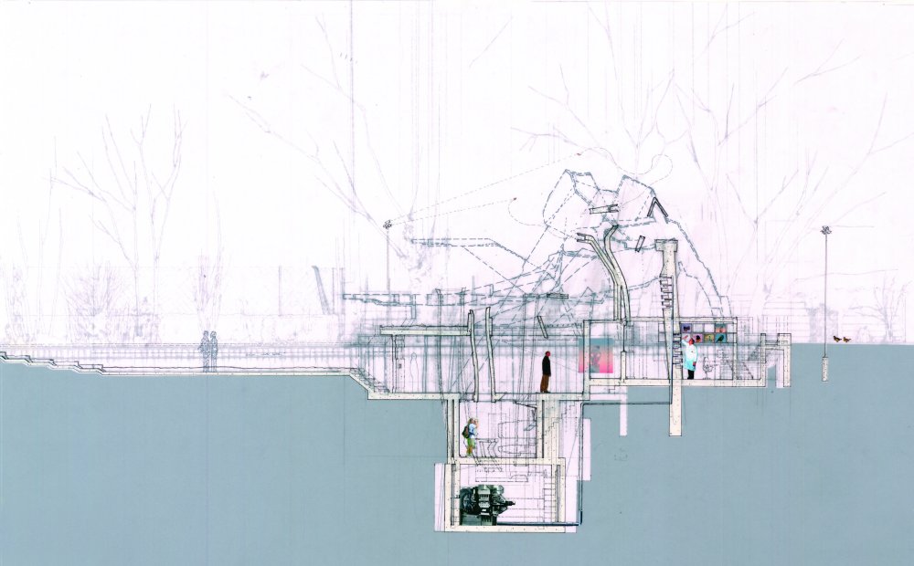 Антураж деревья архикад