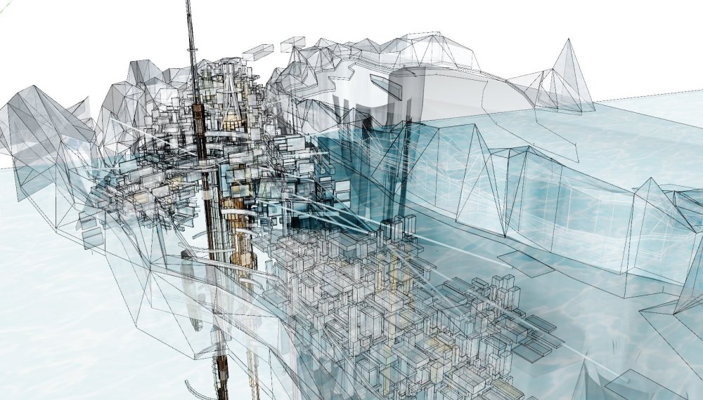 Архитектурный разрез подача