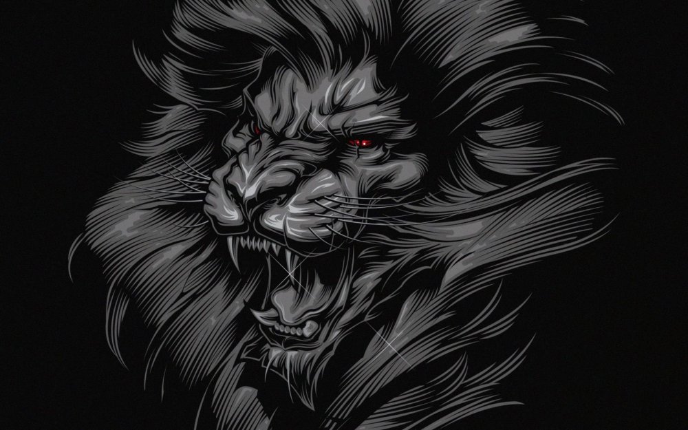 Злой Лев арт