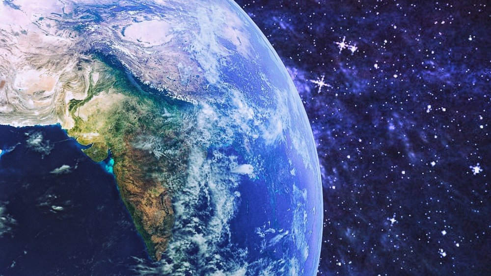 Планета земля из космоса
