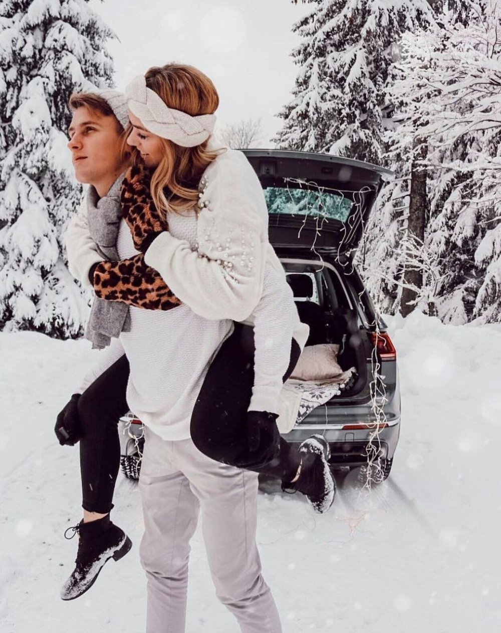 Прогулки на свежем воздухе зимой