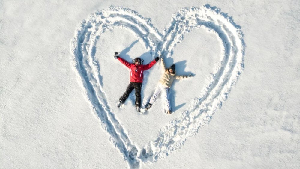 День влюбленных лыжи