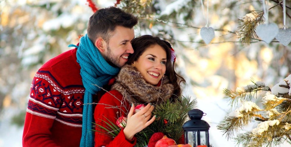 Человек на зимней дороге