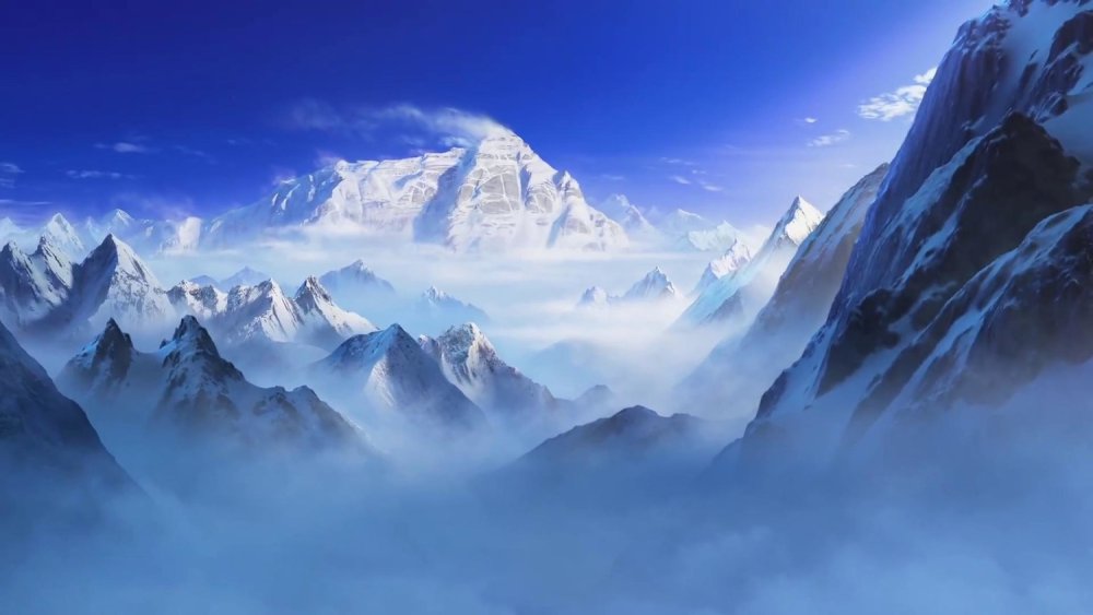 Эверест мультфильм в горах