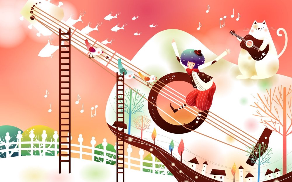 Ноты Радуга