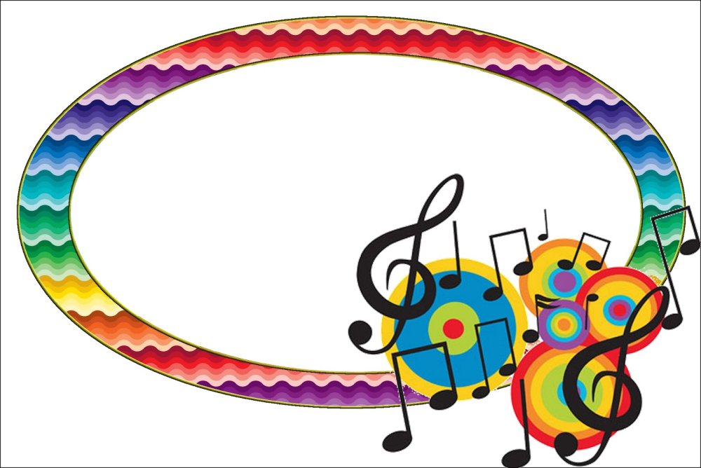 Разноцветные Ноты