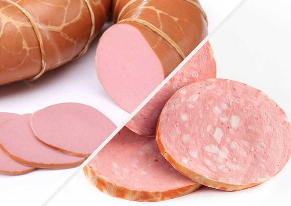 Колбаса в разрезе