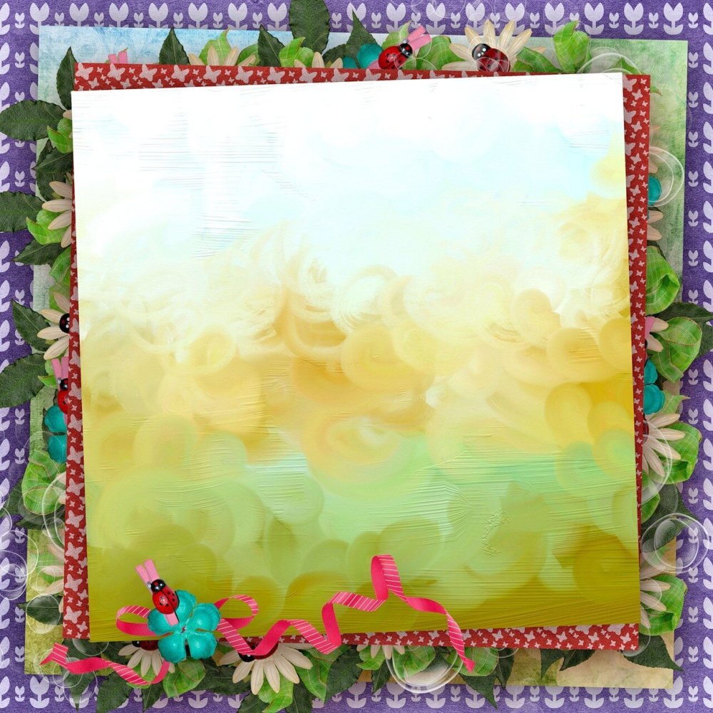 Сказочный фон рамка