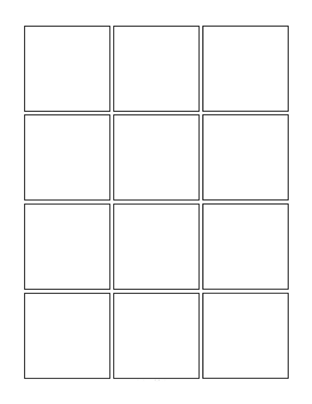 Квадрат шаблон