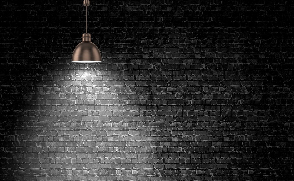 Черный кирпич фон