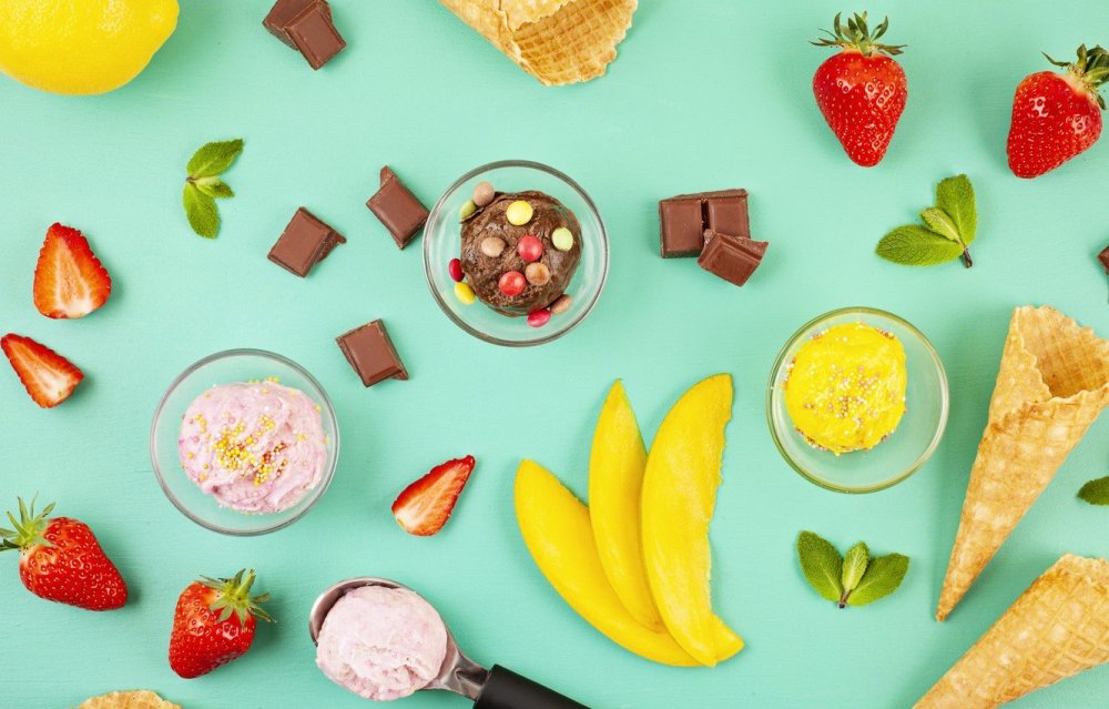 Розовый фон для кондитерской