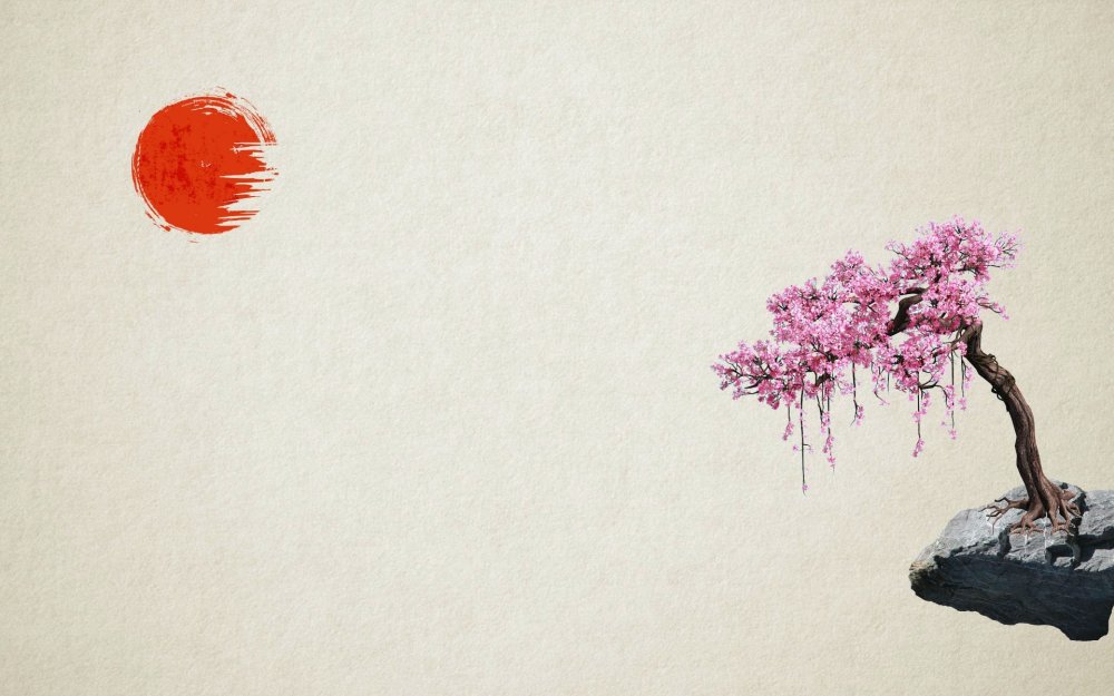 Фон в японском стиле