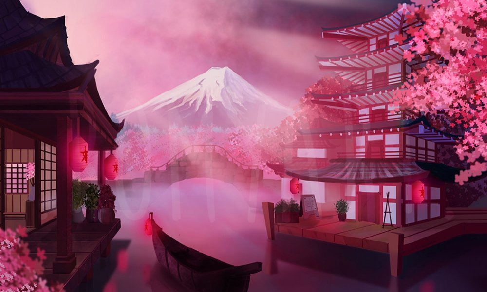 Фон Япония арт