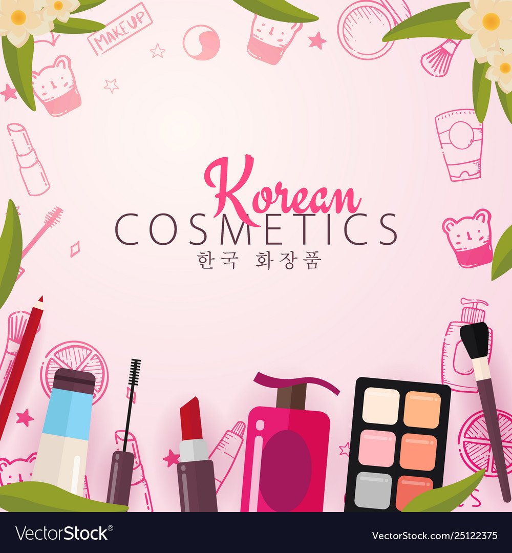 Корейская косметика баннер