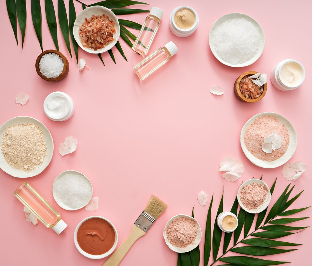 Натуральная косметика фон