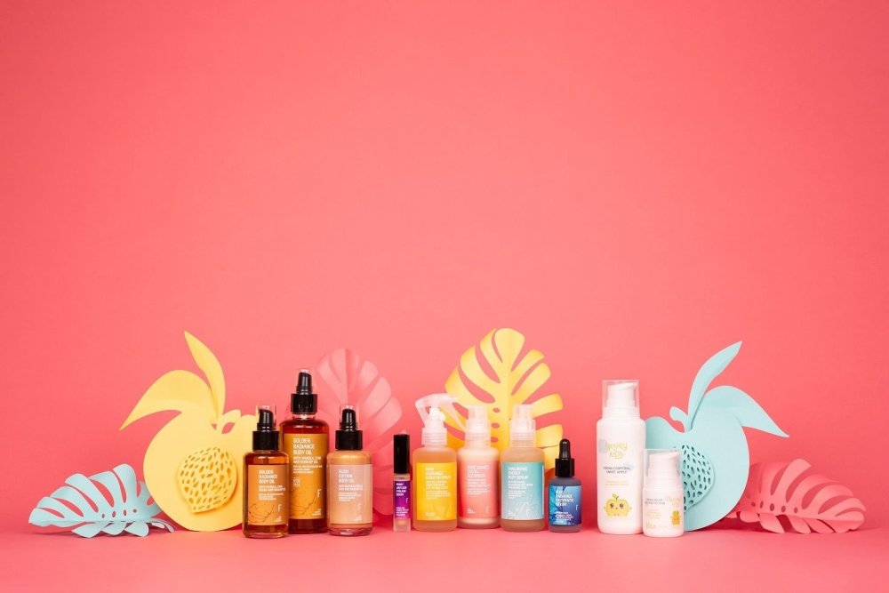 Фон для уходовой косметики