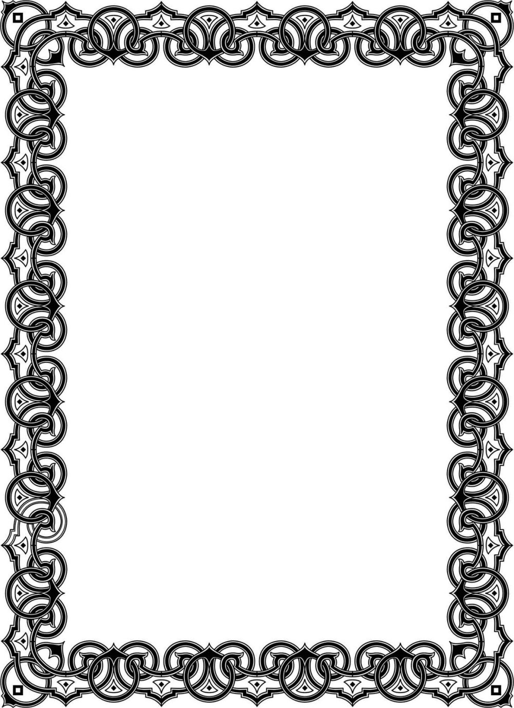 Рамка в греческом стиле