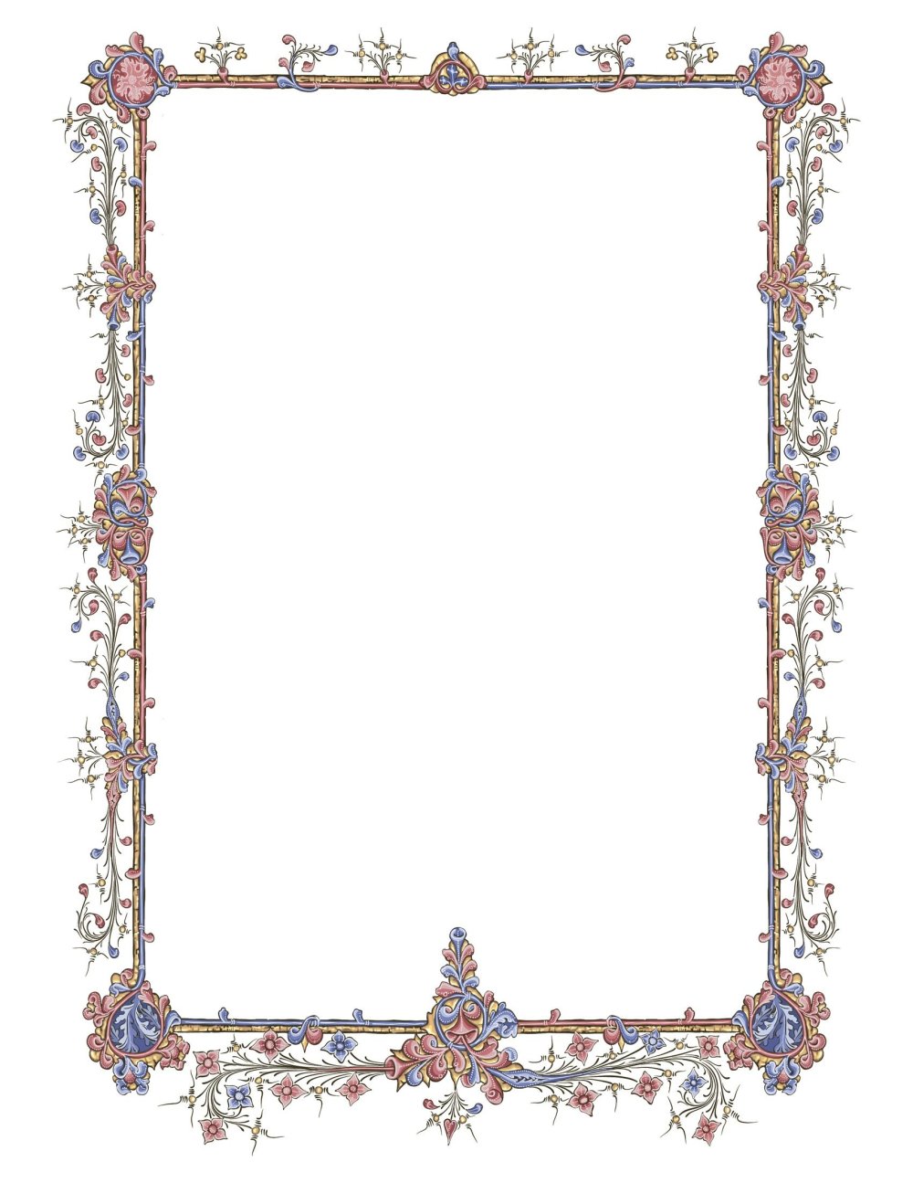 Церковный орнамент на прозрачном фоне