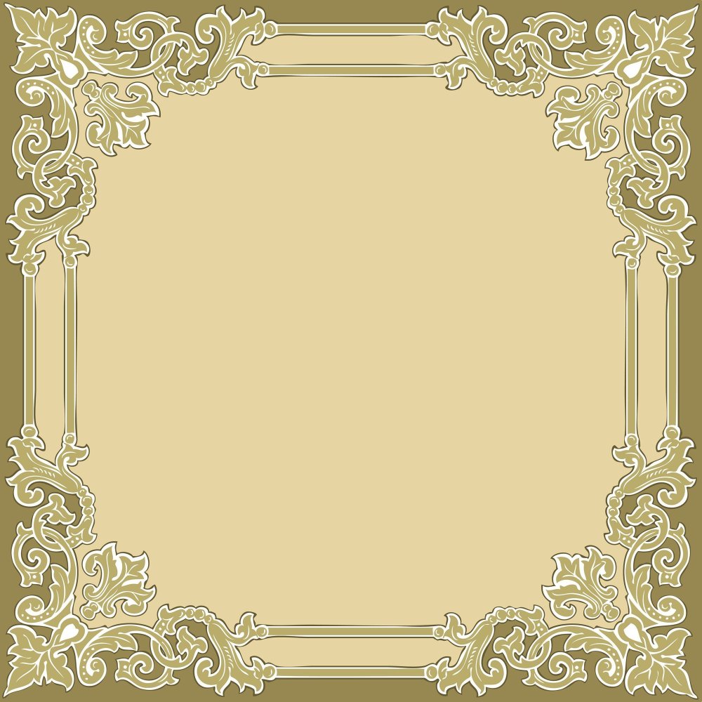 Узорчатая рамка для текста