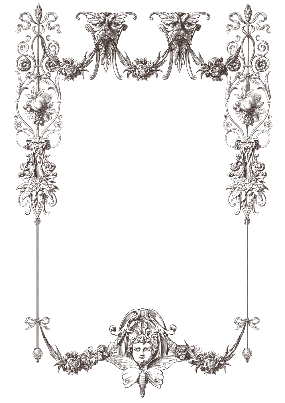 Золотой орнамент полоса