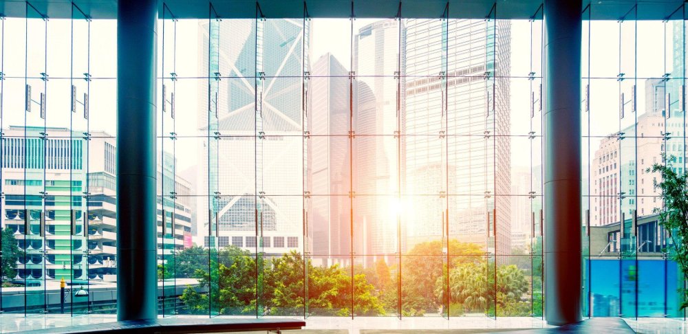 Алюминиевые окна фон