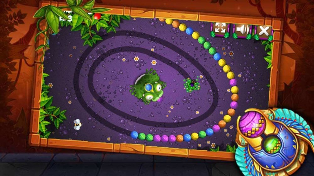 Зума Делюкс лягушка шарики