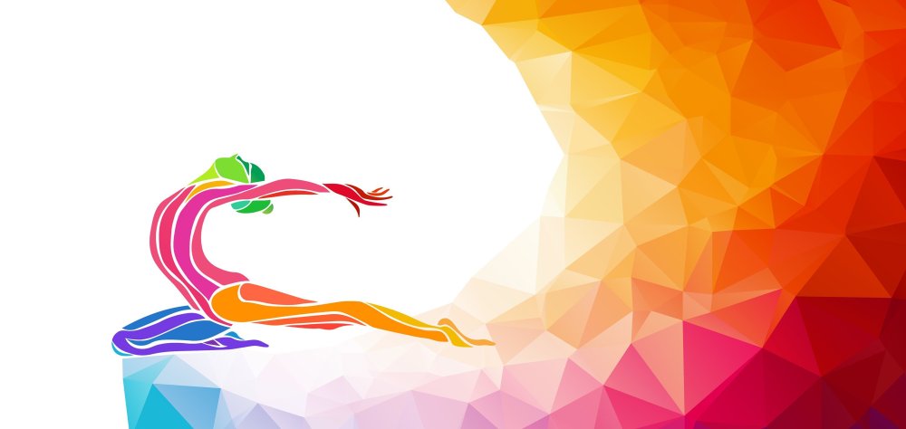 Спортивно художественный фон