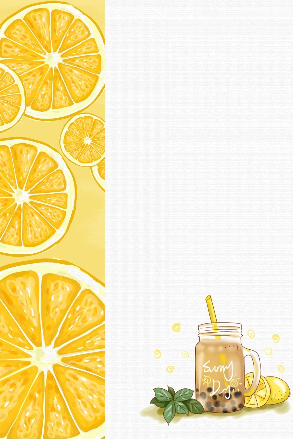 Фон для летнего меню