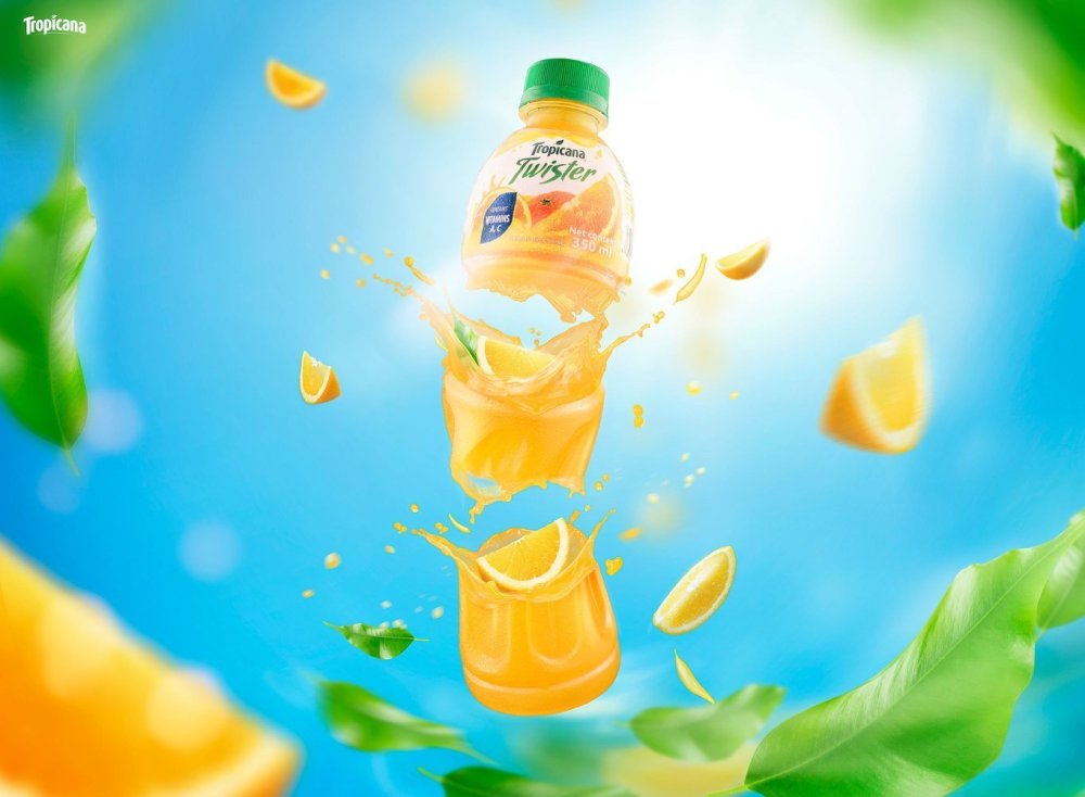 Прохладительные напитки реклама