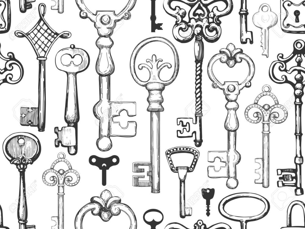 Старинный ключ Эстетика