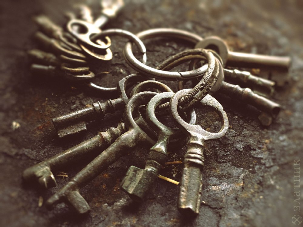 Обои на телефон в стиле ретро и Винтаж ключи