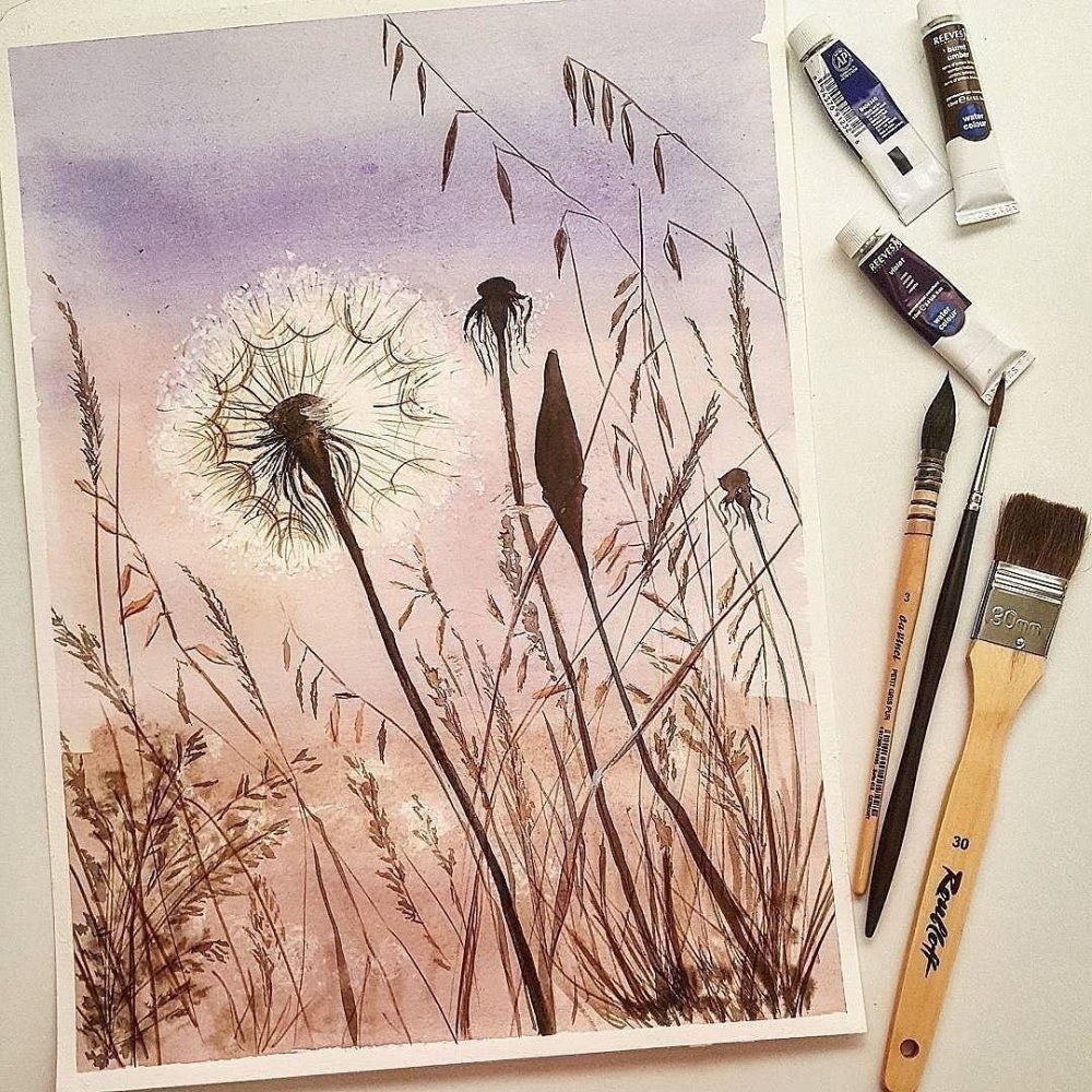 Эстетика рисования акварелью