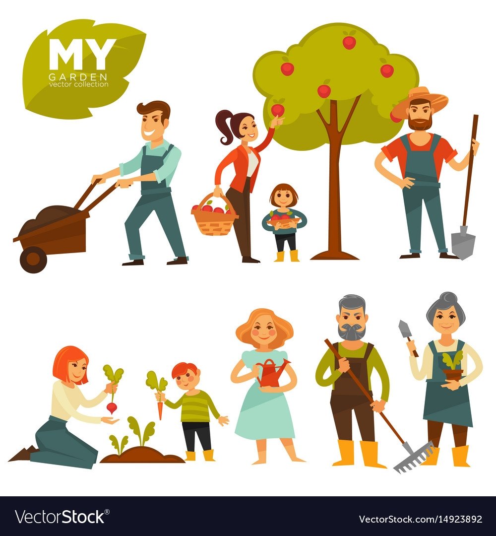 Субботник на белом фоне