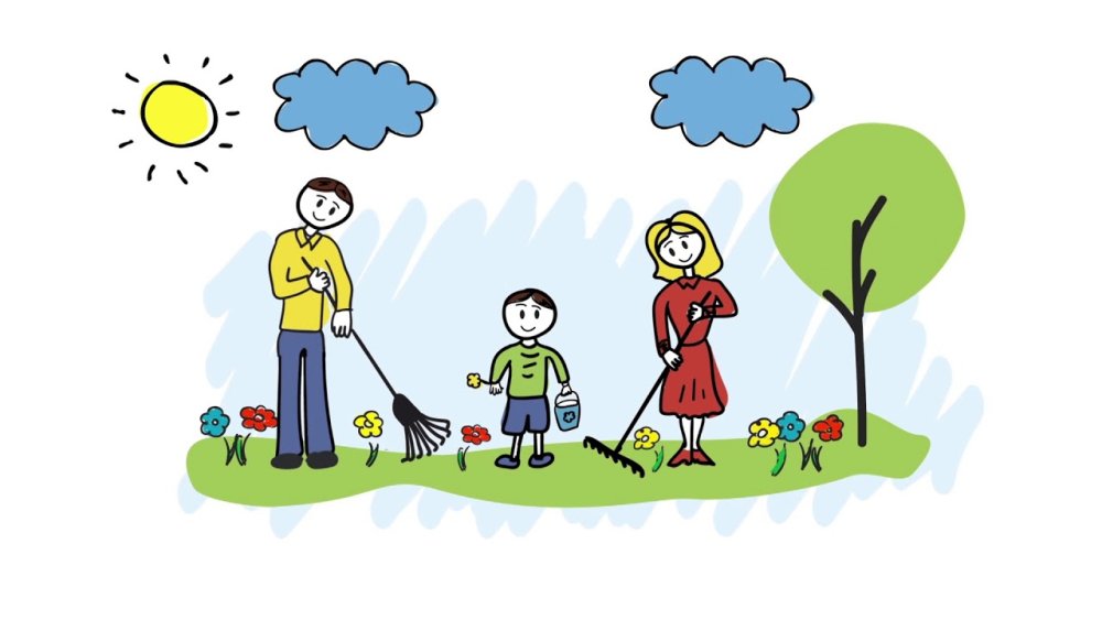 Субботник картинки