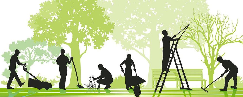 Благоустройство вектор