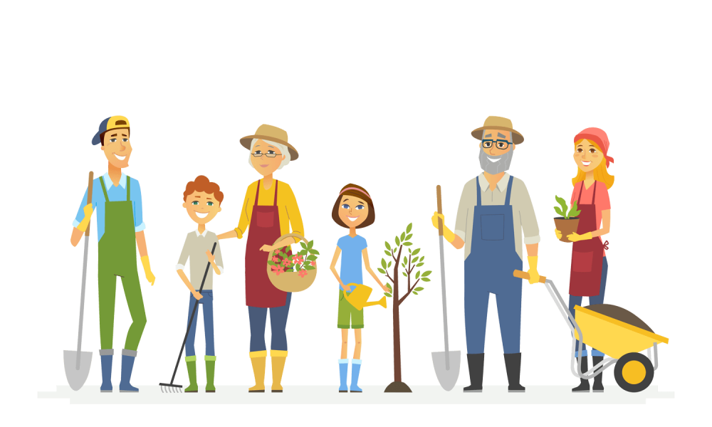 Субботник вектор