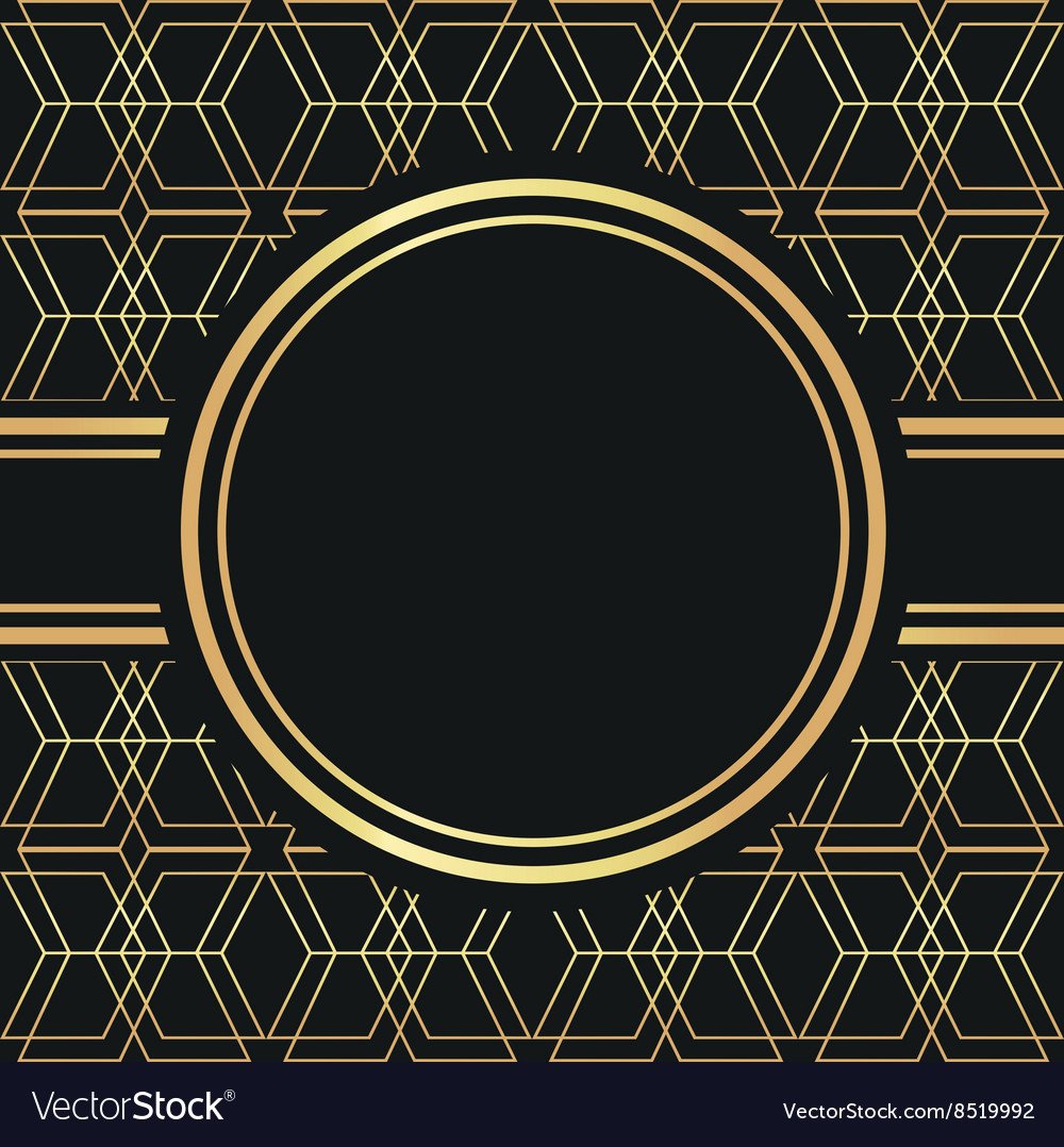 Фоторамка в стиле Гэтсби