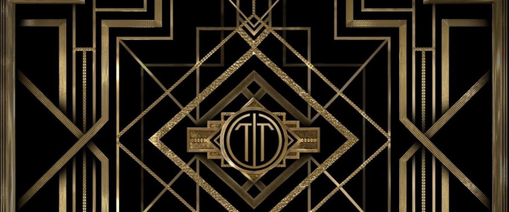 Ар деко Великий Гэтсби орнамент