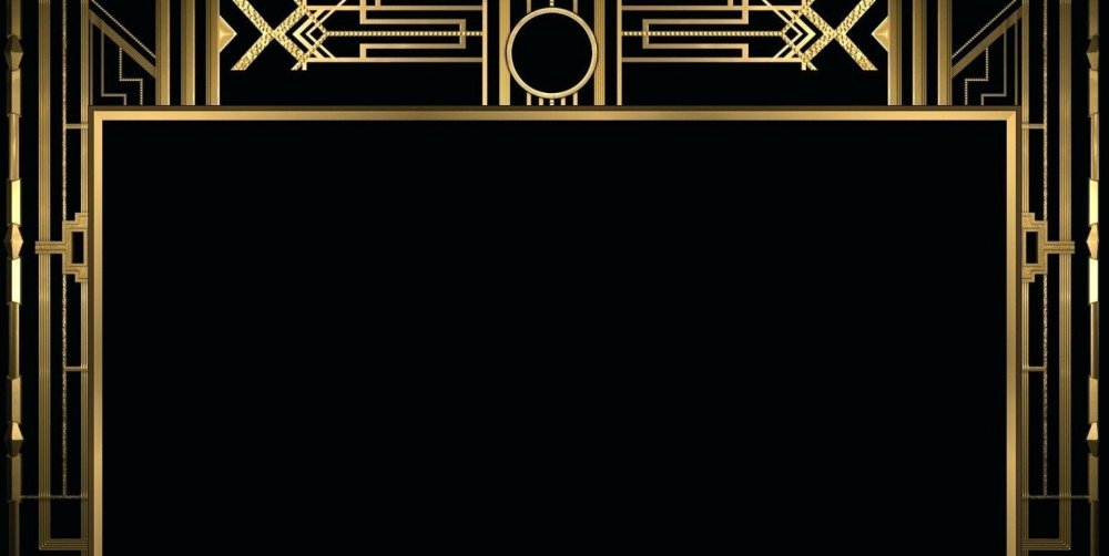 Ар деко Великий Гэтсби узор