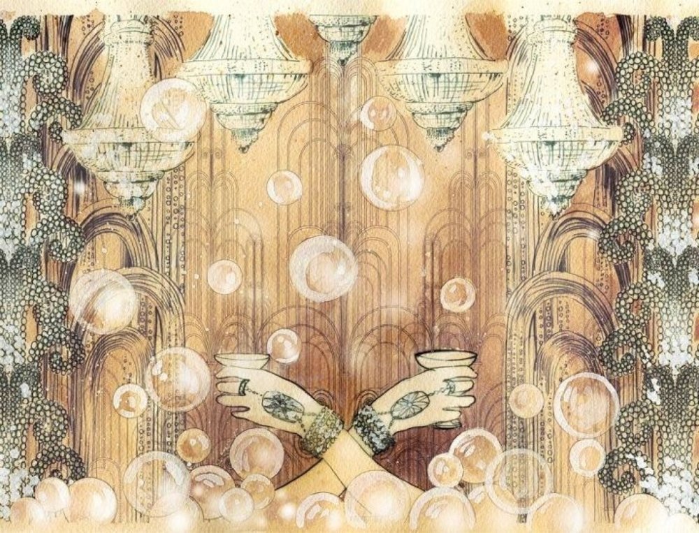 Великий Гэтсби фон для фотошопа