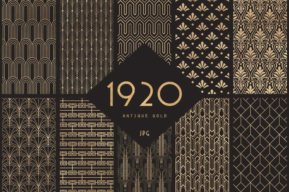 Линии в стиле Гэтсби